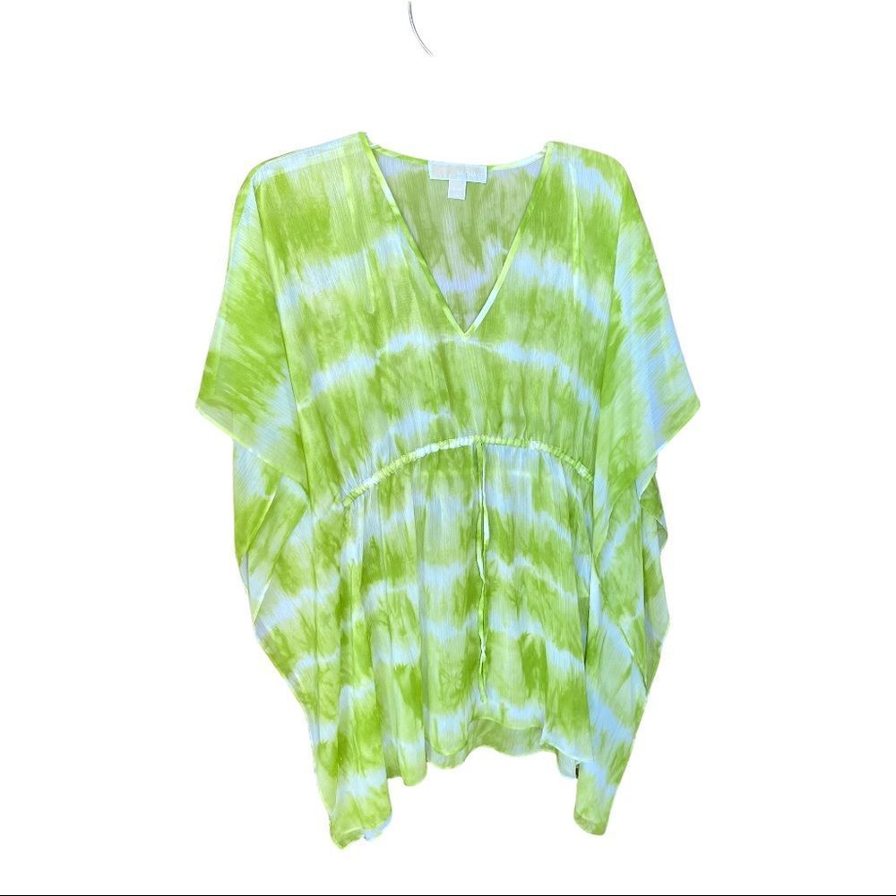 Michael Kors Coverup Lime Green & White